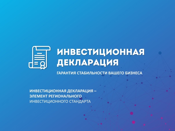 Основные положения инвестиционной декларации