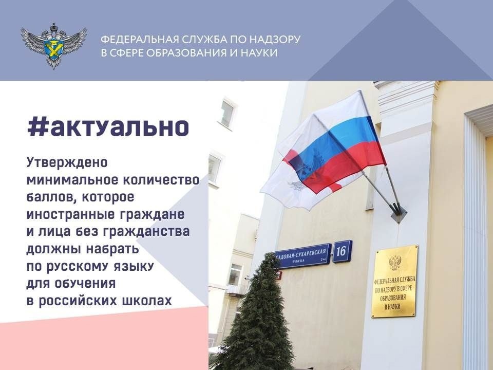 Тестирование на знание русского языка